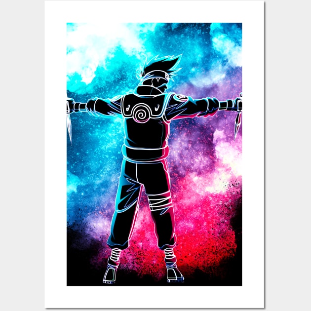 Soul of heroes kakashi Wall Art by San Creative